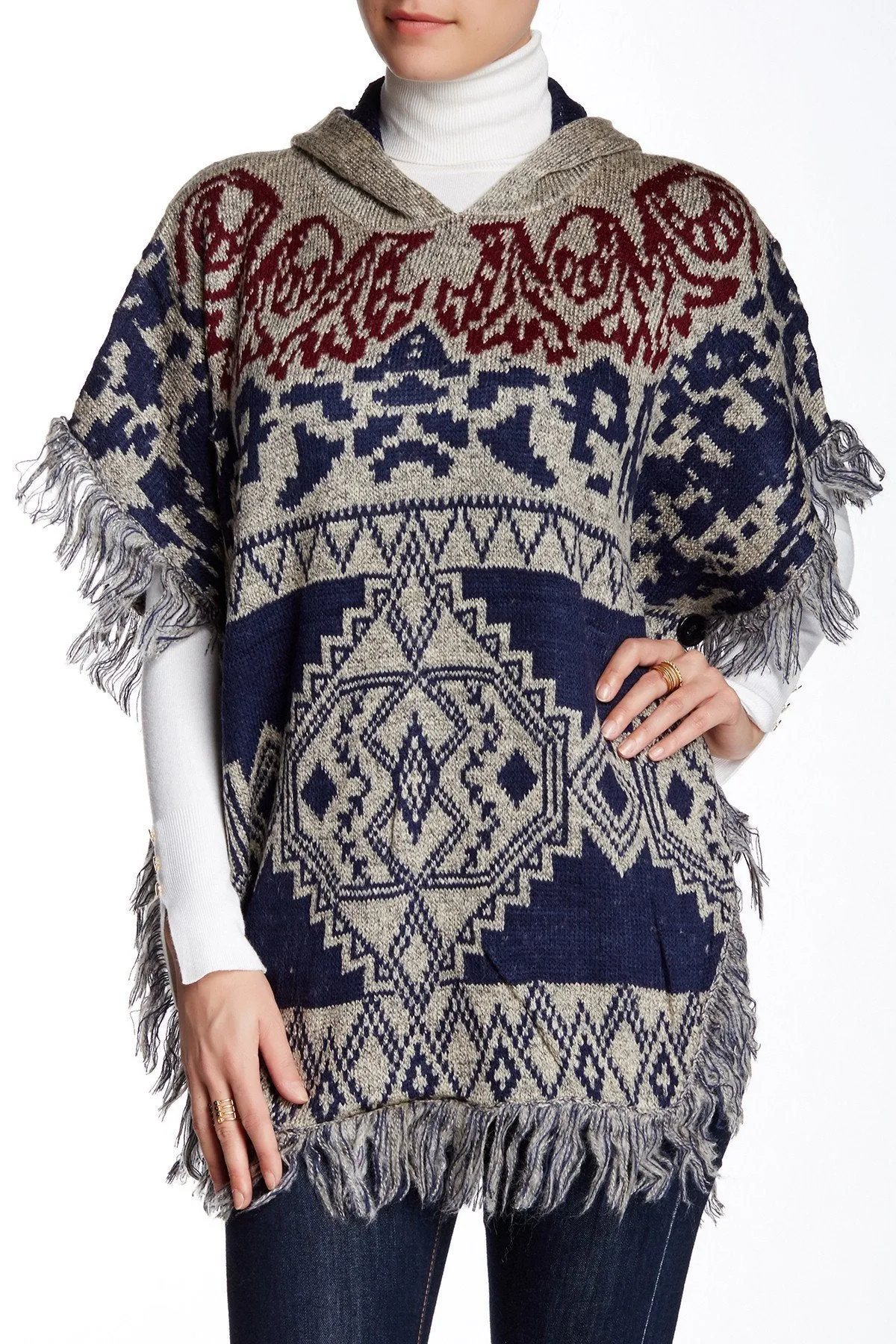 4383 Sarai Poncho Top