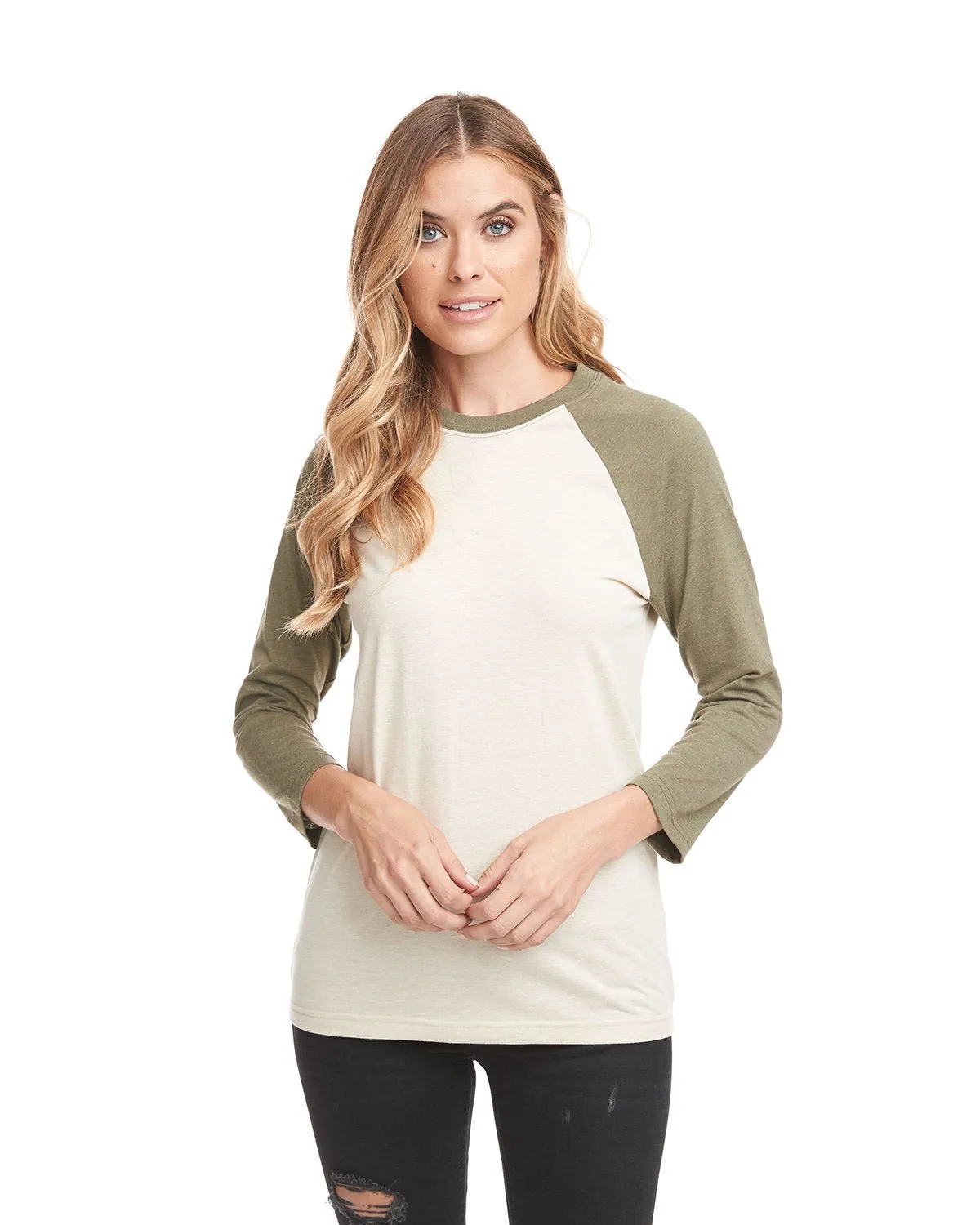 6251-Next Level Apparel-MILTRY GRN/ CRM