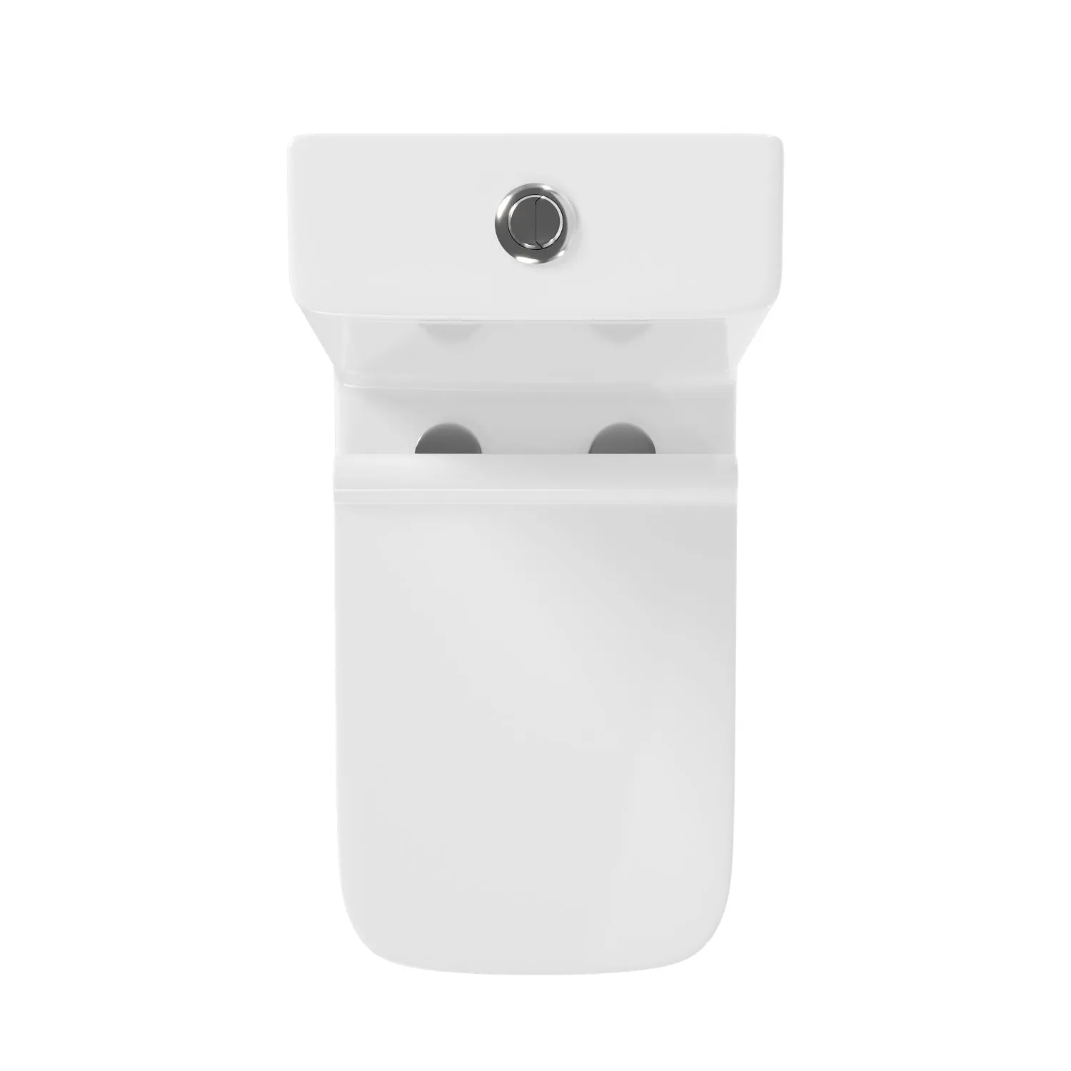 ACE One-Piece Square Toilet, 12" Rough-in Dual-Flush