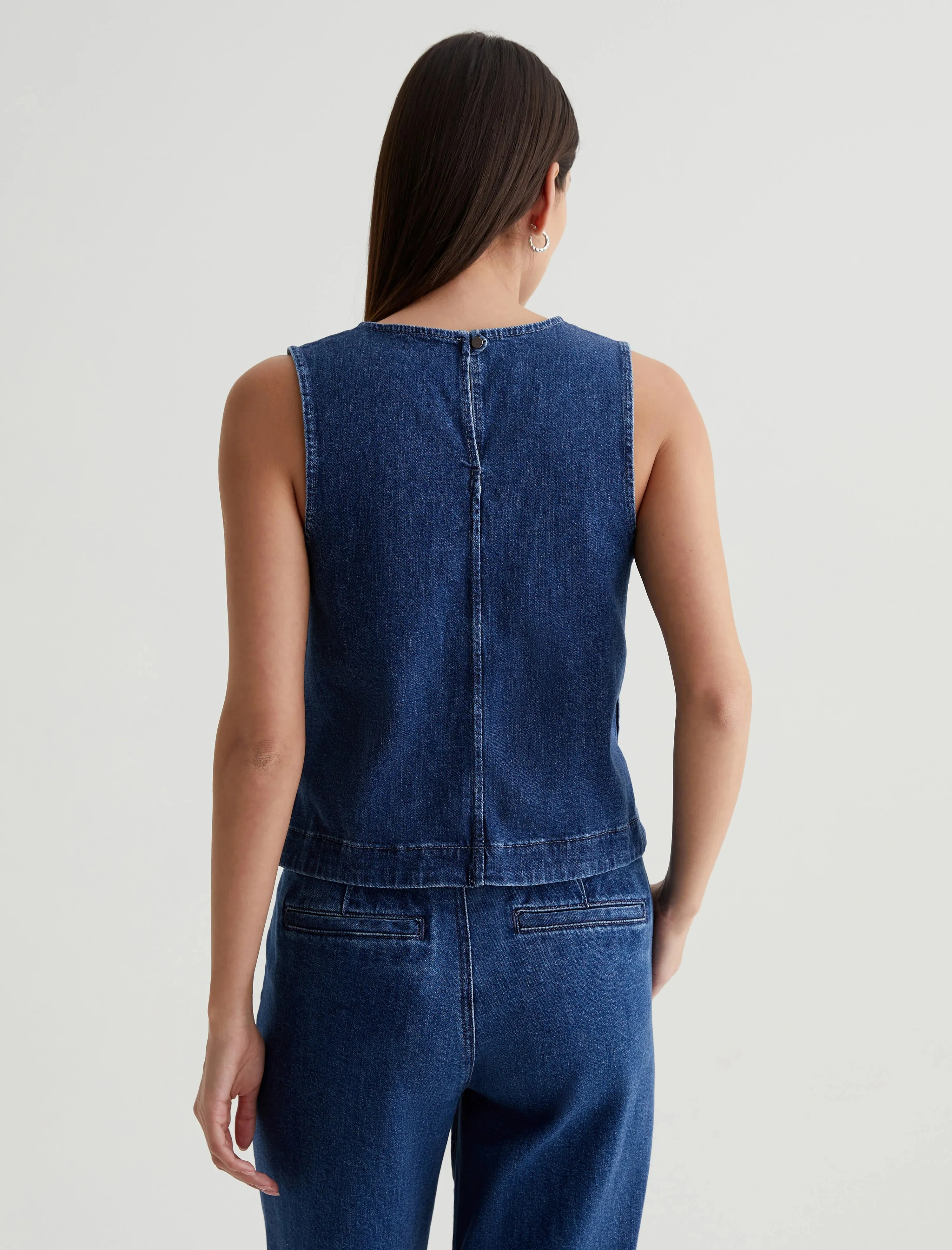 AG Denim Amelia Top in Midsommar