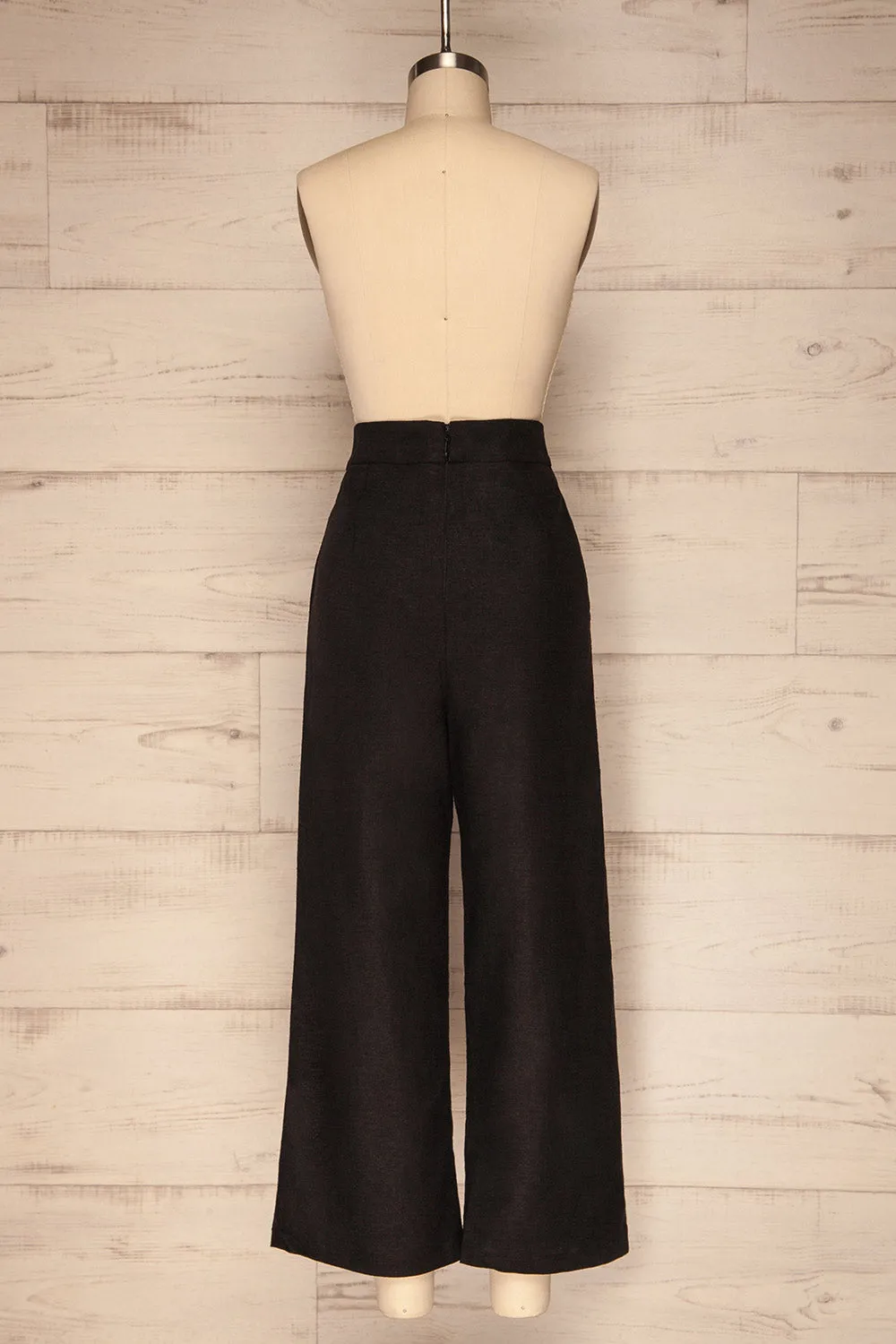 Agoyan Black | Flare Leg Pants