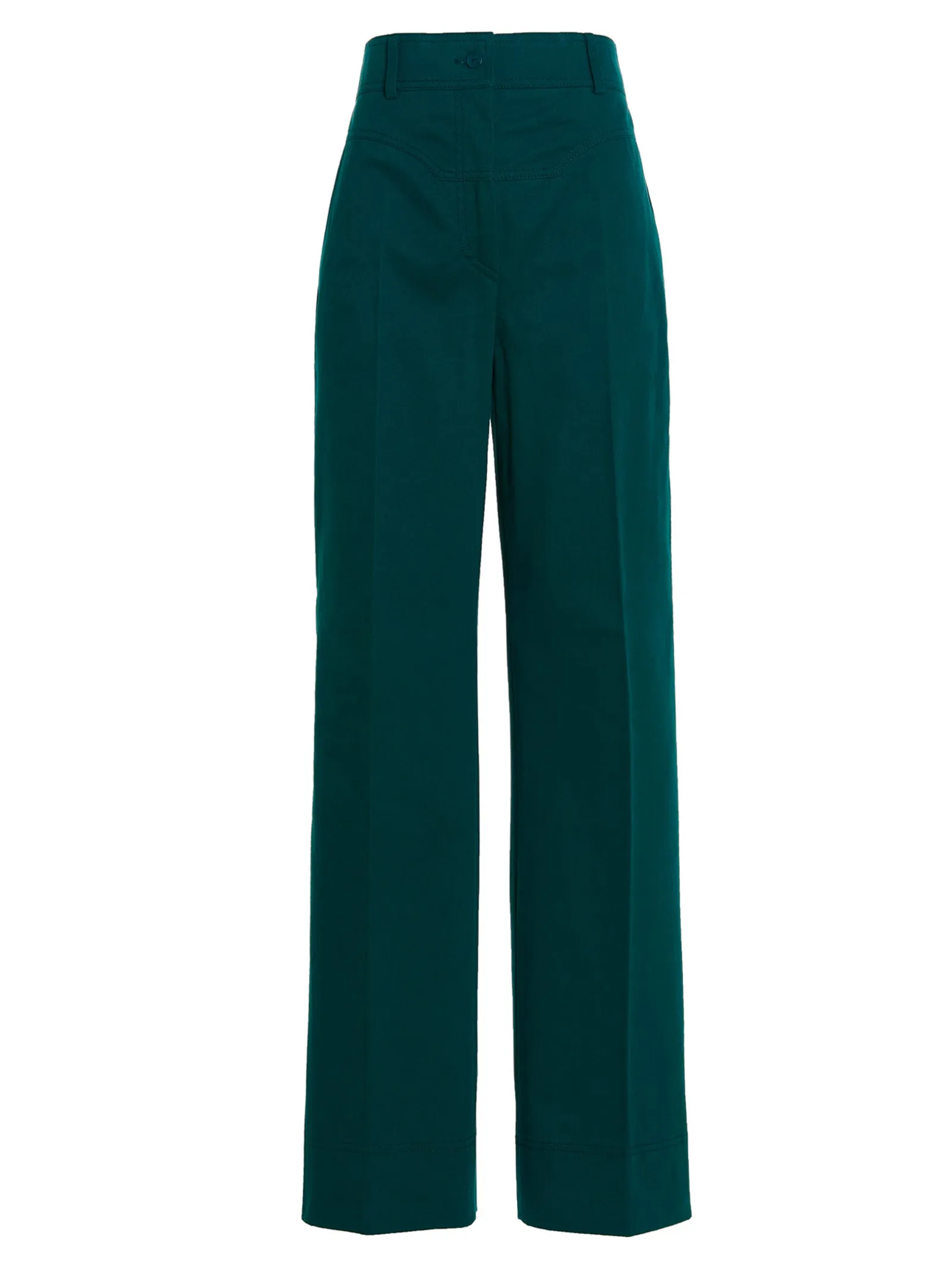 Alberta Ferretti High-Rise Flared Pants