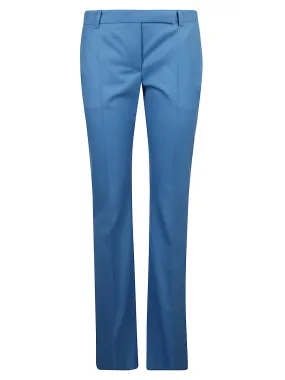 Alexander McQueen Mid-Rise Flared Tailored Trousers