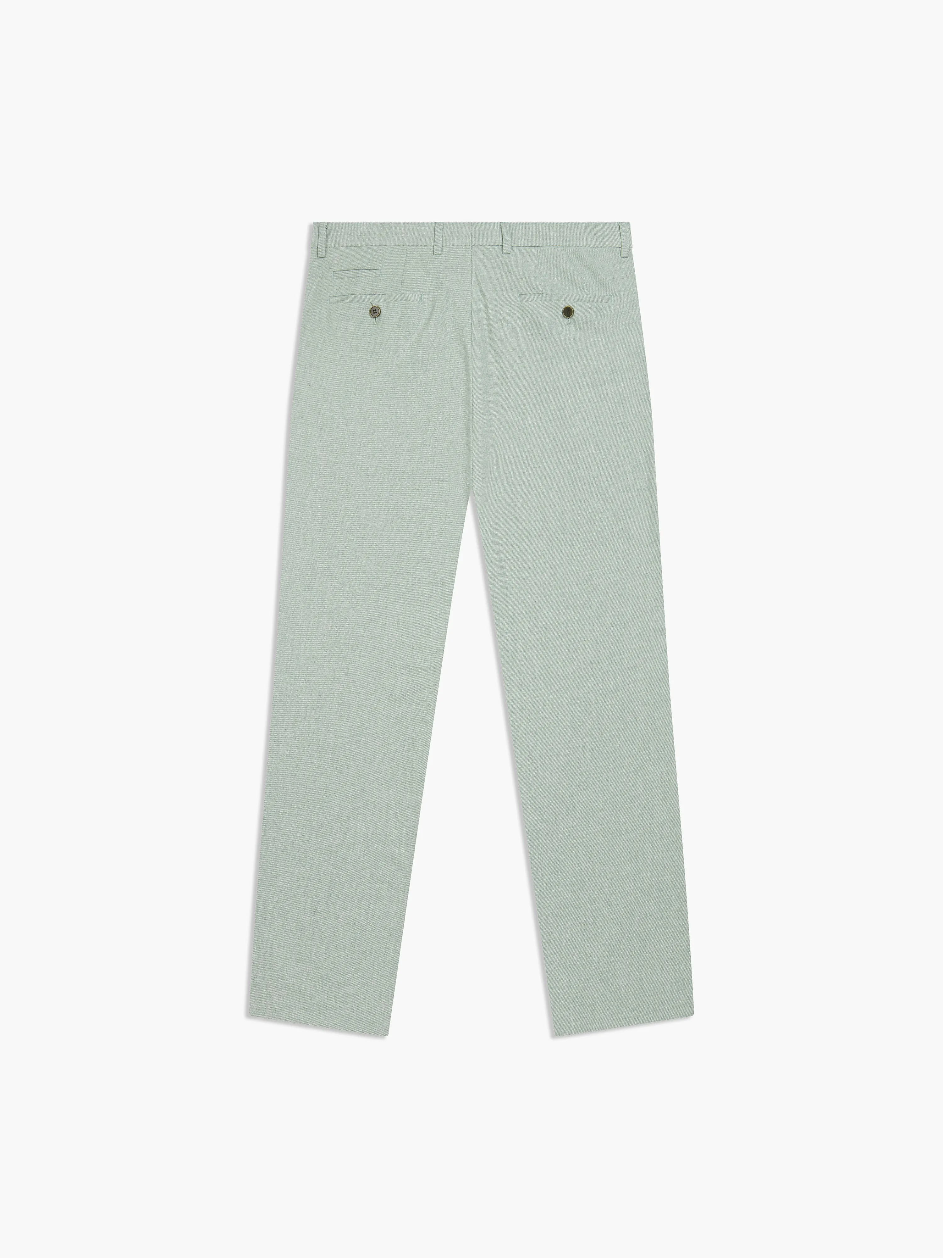 Archer Linen-Blend Slim Light Green Suit Trouser