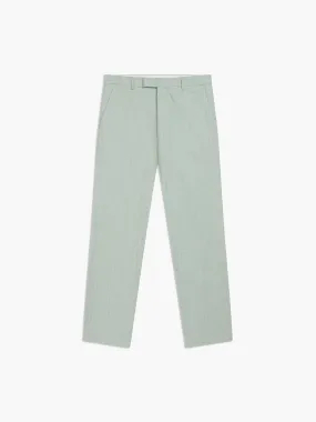 Archer Linen-Blend Slim Light Green Suit Trouser