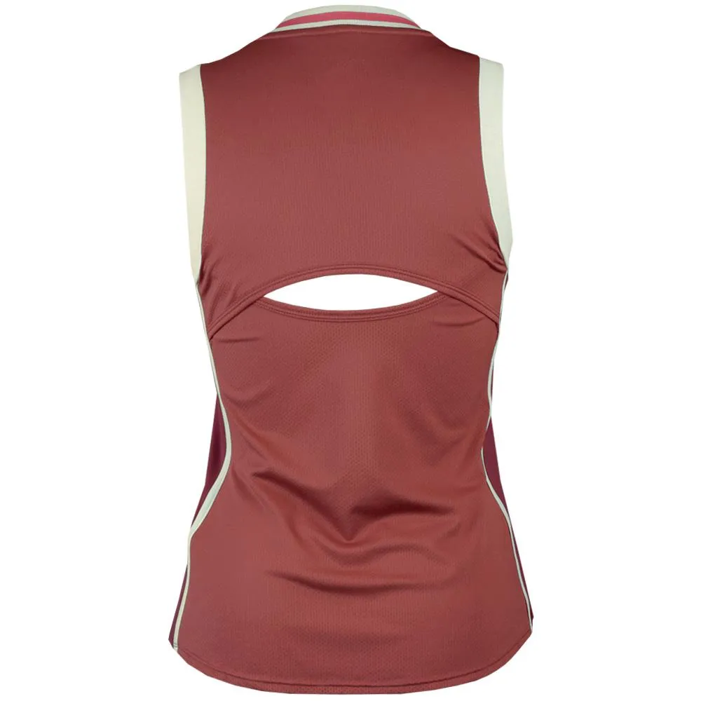 Asics Women's Match Tank - Red Snapper