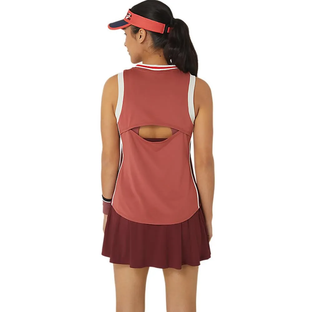 Asics Women's Match Tank - Red Snapper