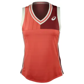 Asics Women's Match Tank - Red Snapper