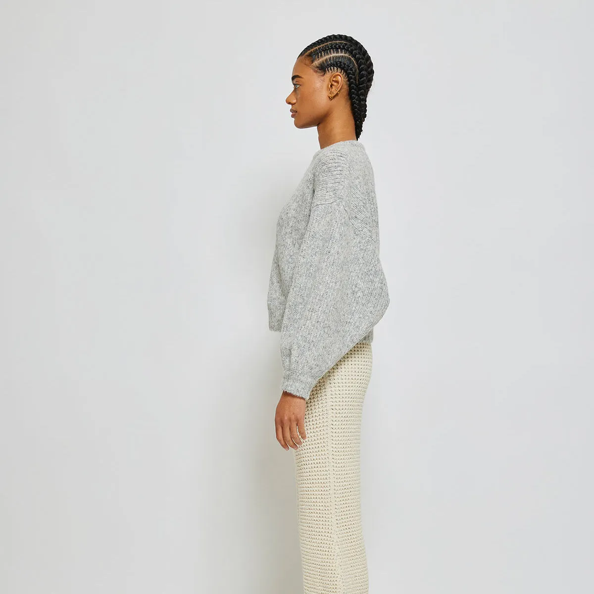 Atelier Delphine Balloon Sleeve Sweater