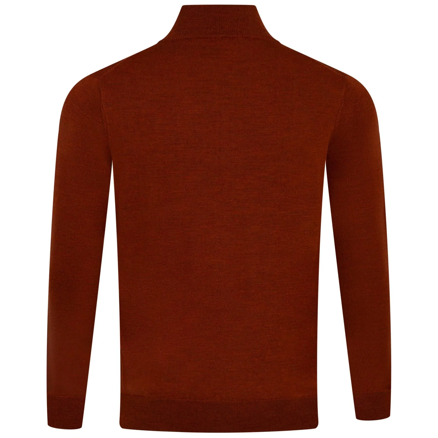 Autumn Crest Quarter Zip Merino Knit Mid Layer Cider - AW23