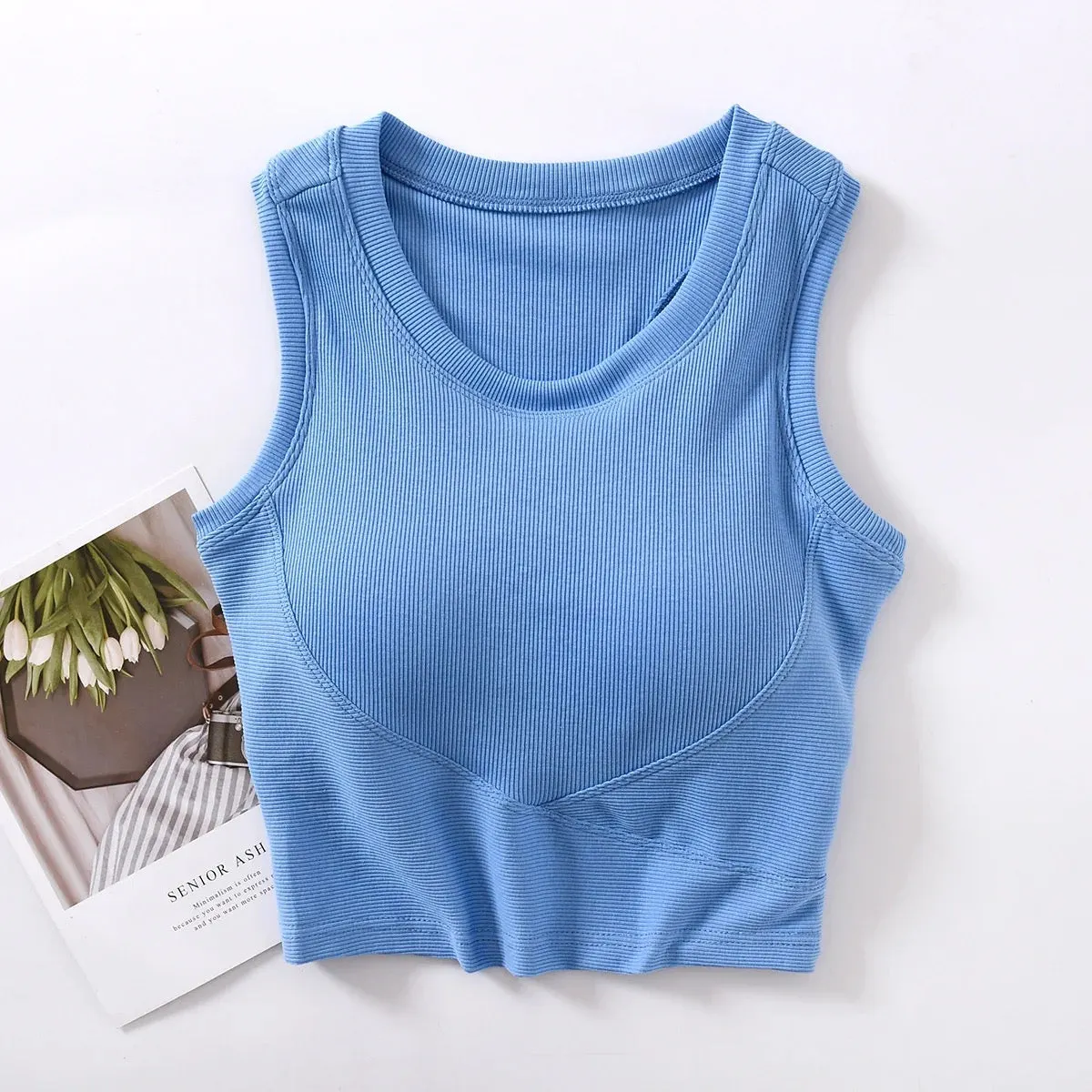 Baco Tank Tops with Inbuilt Bra