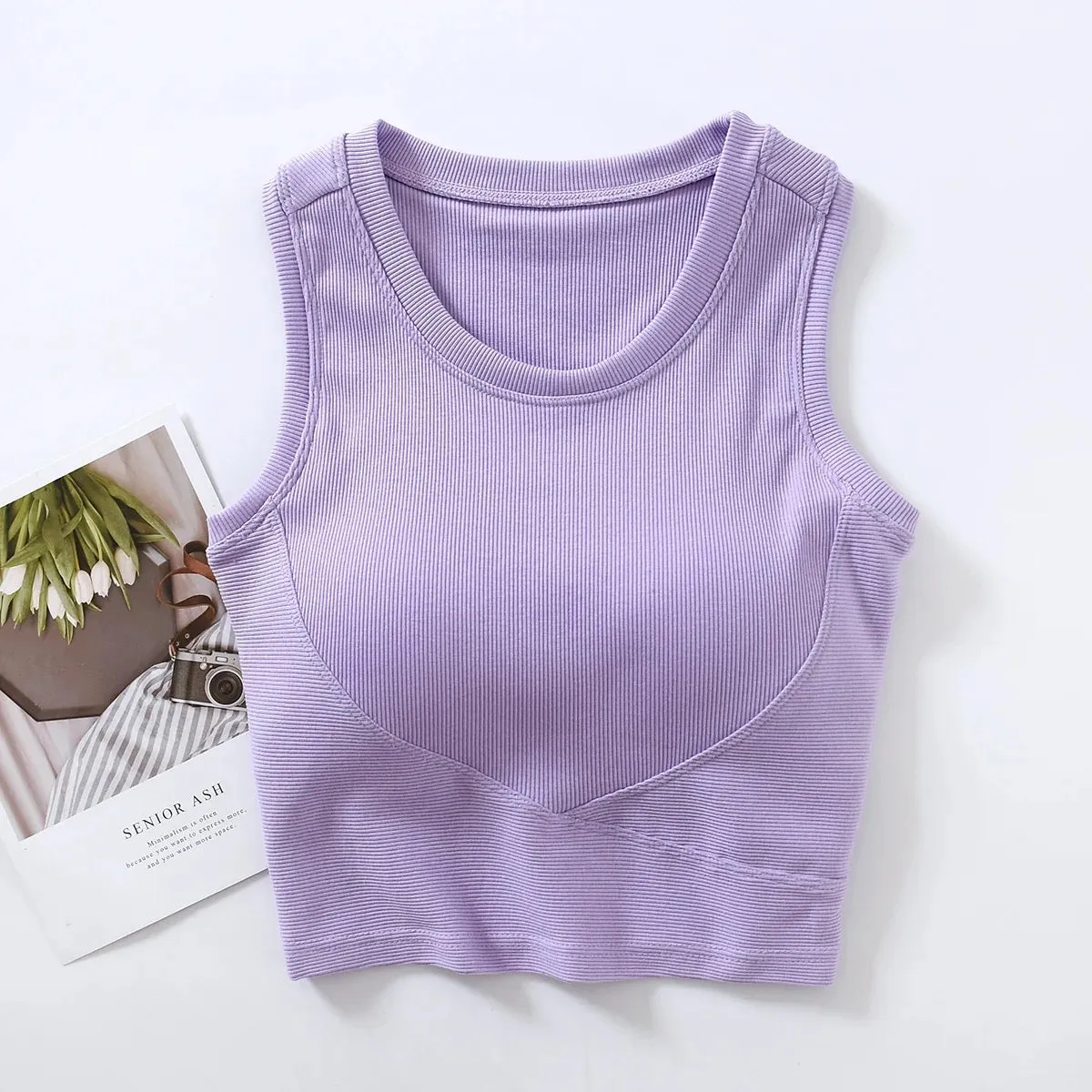 Baco Tank Tops with Inbuilt Bra