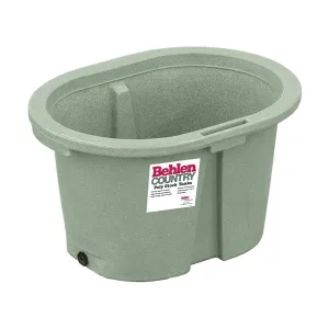 Behlen Country 52112037GT Farm Stock Tank, Round, 65 gal Capacity, Polyurethane, Granite Tan