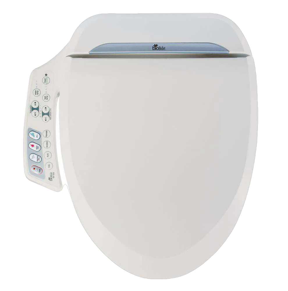 Bio Bidet BB-600-E Ultimate Advanced Toilet Seat Elongated Open Box (Current Special: Free upgrade to brand new unit)