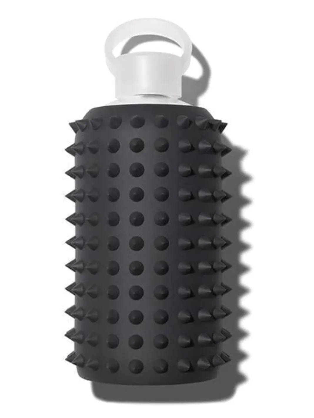 BKR | 1L Glass   Spiked Silicone Water Bottle