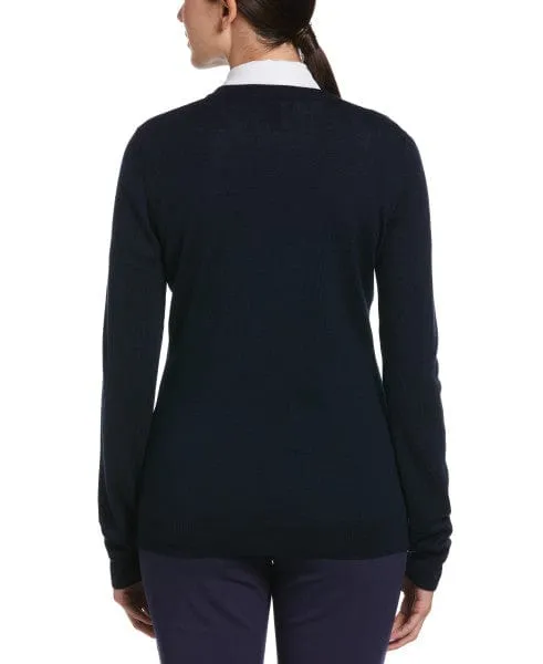 Callaway - Women's V-Neck Merino Sweater