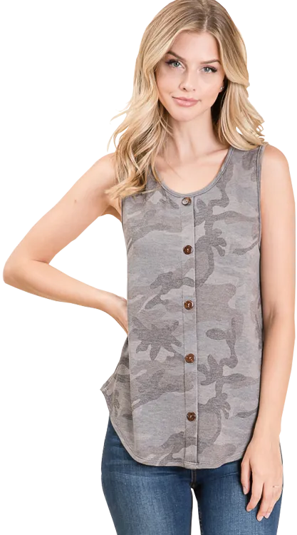 Camo Tank Top