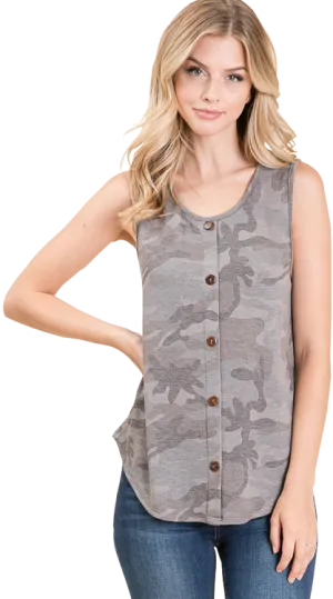 Camo Tank Top