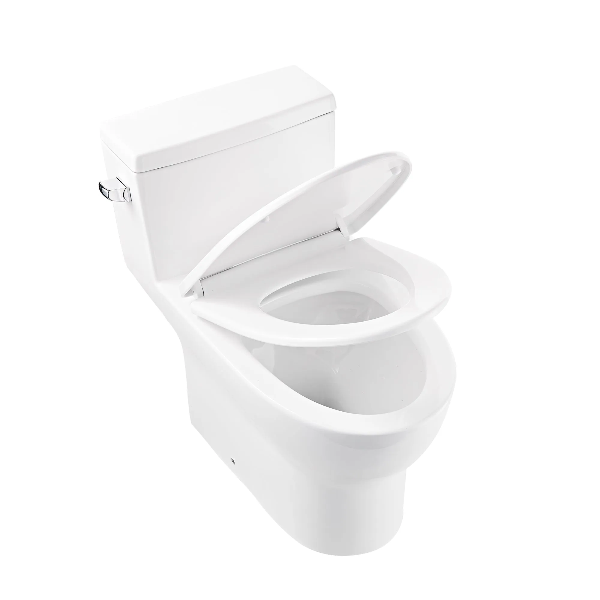 CONCORD One-Piece Elongated Toilet, 1.28 GPF Single-Flush