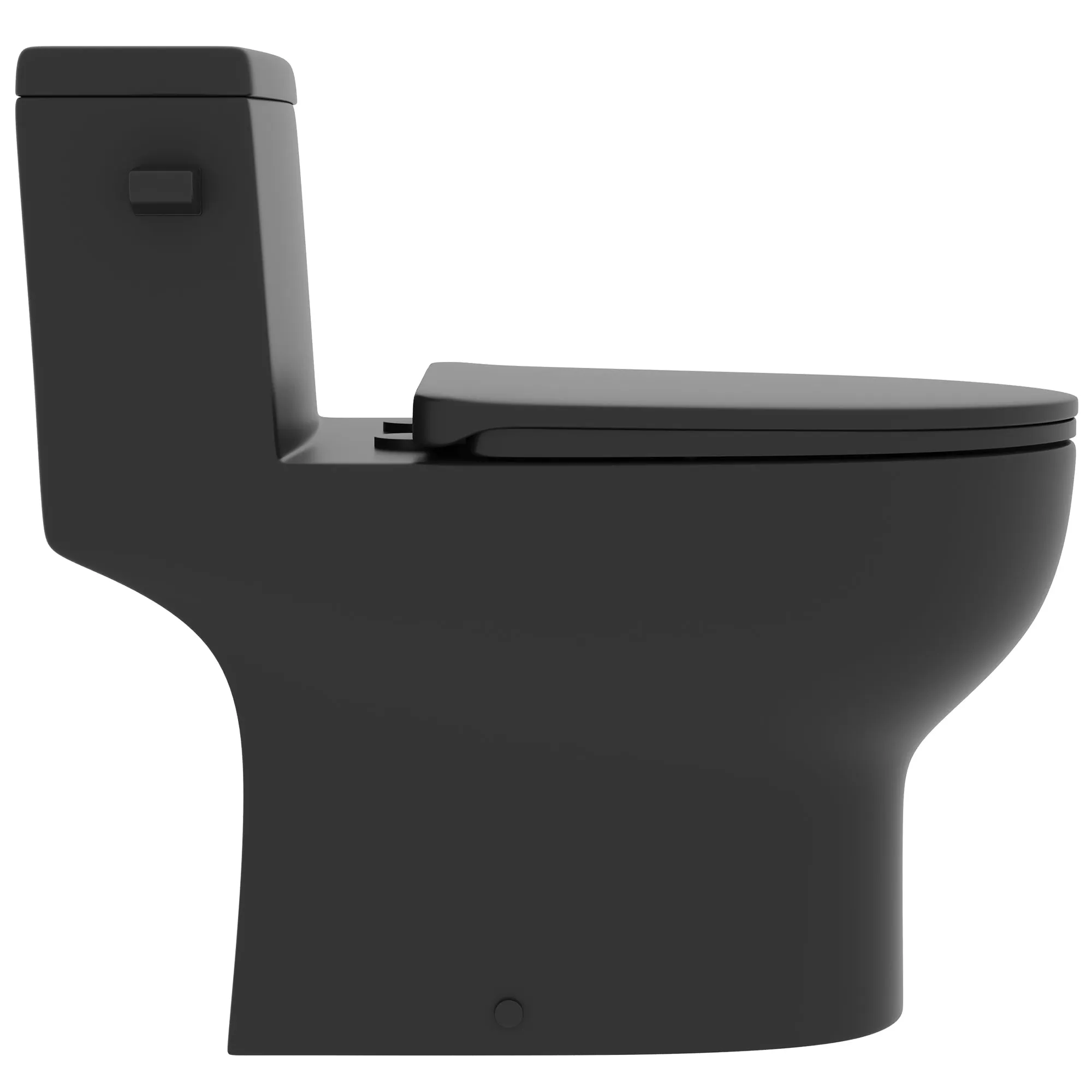 CONCORD One-Piece Elongated Toilet, 1.28 GPF Single-Flush