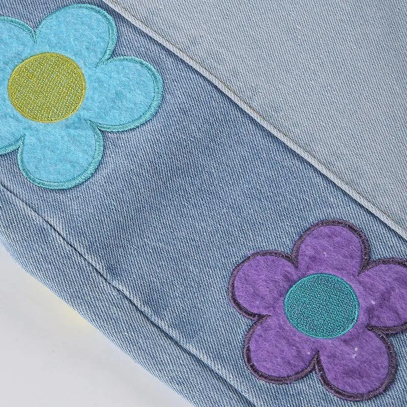 Daisy Flare Denim Pants