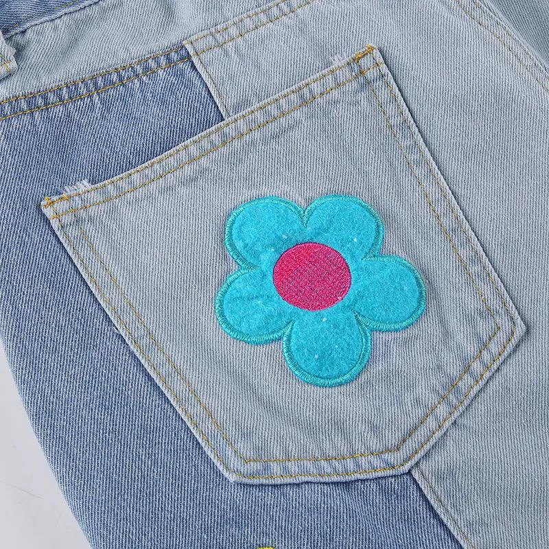 Daisy Flare Denim Pants