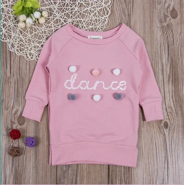 Dance Oversized Pom Pom Sweater