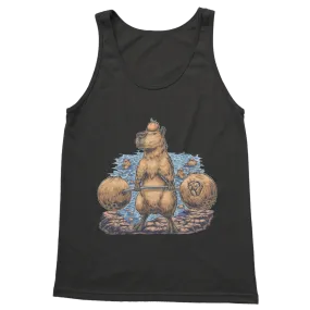 Deadlifting Capybara Tank