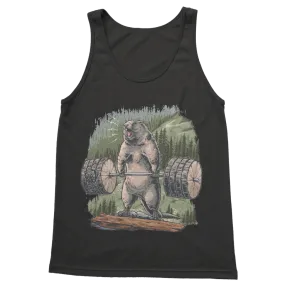 Deadlifting Marmot Tank