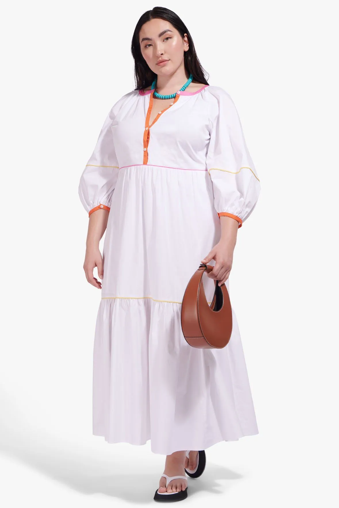 DEMI DRESS | WHITE MULTI ES