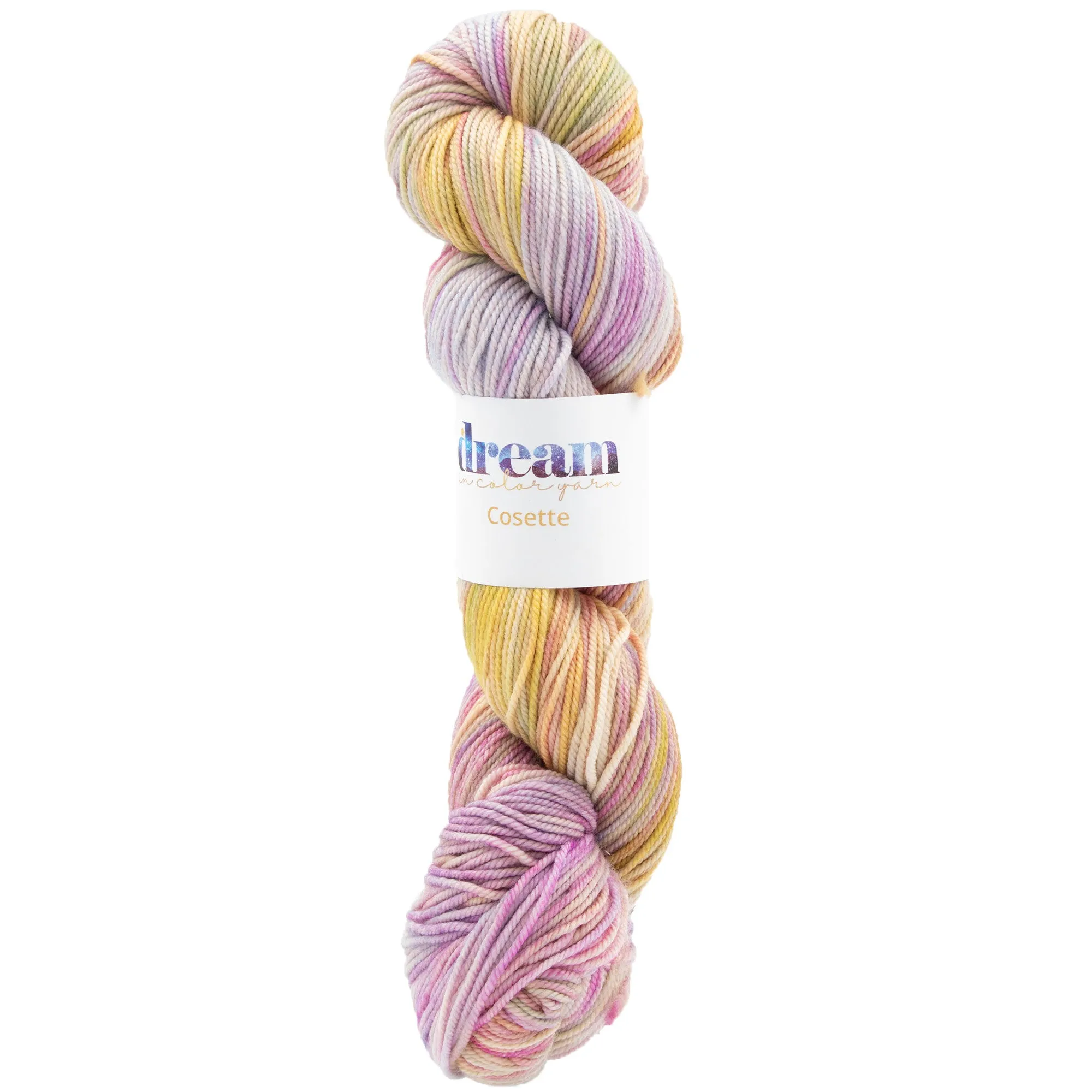 Dream in Color Cosette Yarn - Gold & Kisses