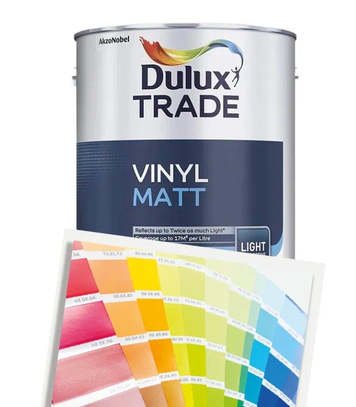 Dulux Trade Light and Space Lumitec Vinyl Matt 5L - Tinted Colour Match