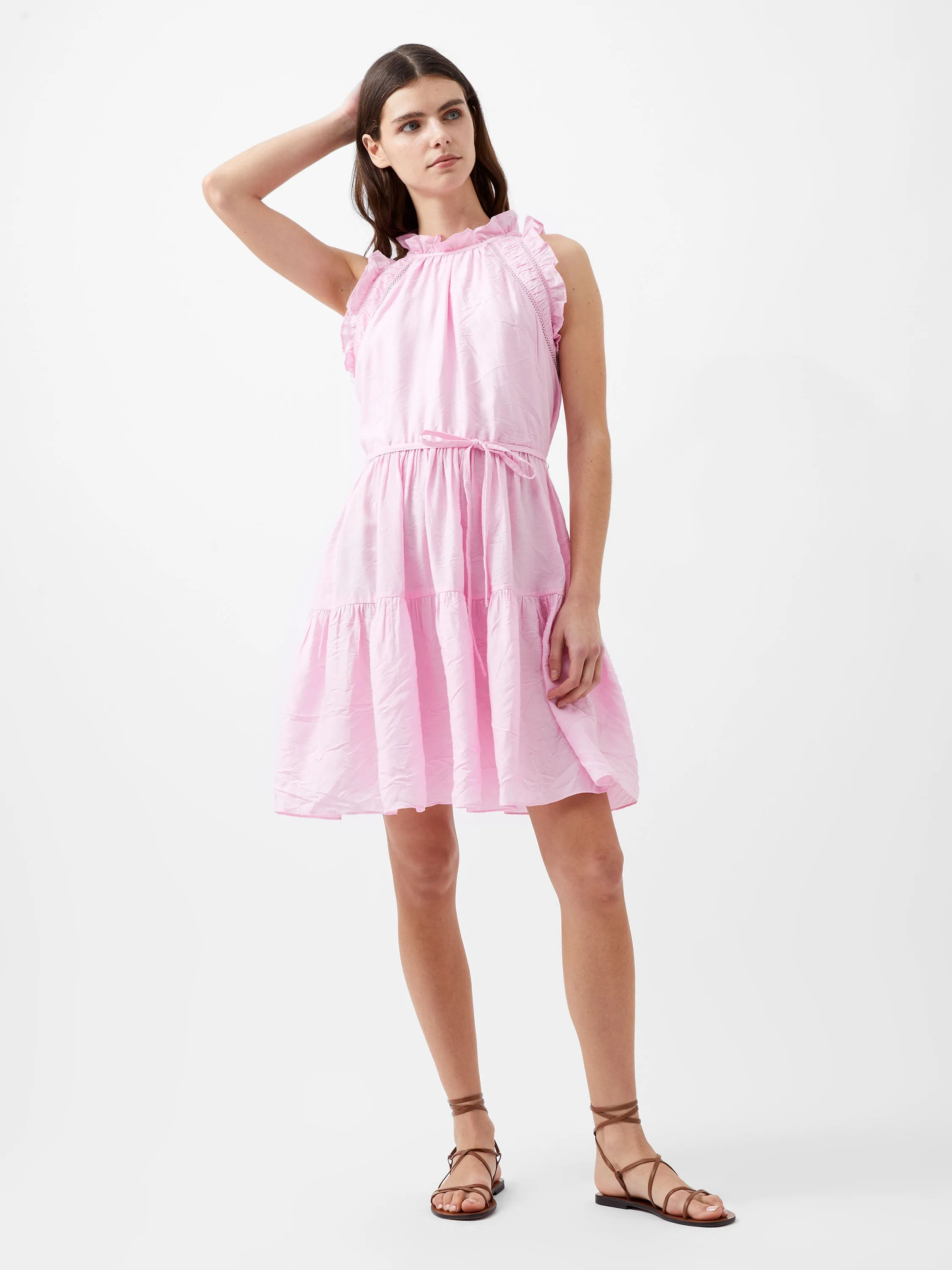 Emily Tiered Flared Dress