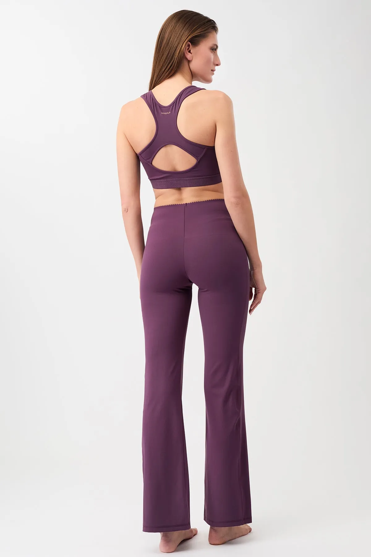 Flared Workout Pants (Purple Passion)