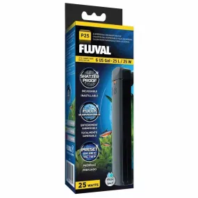 Fluval P25 Pre-set Submersible Heater 25W 15cm (25L)