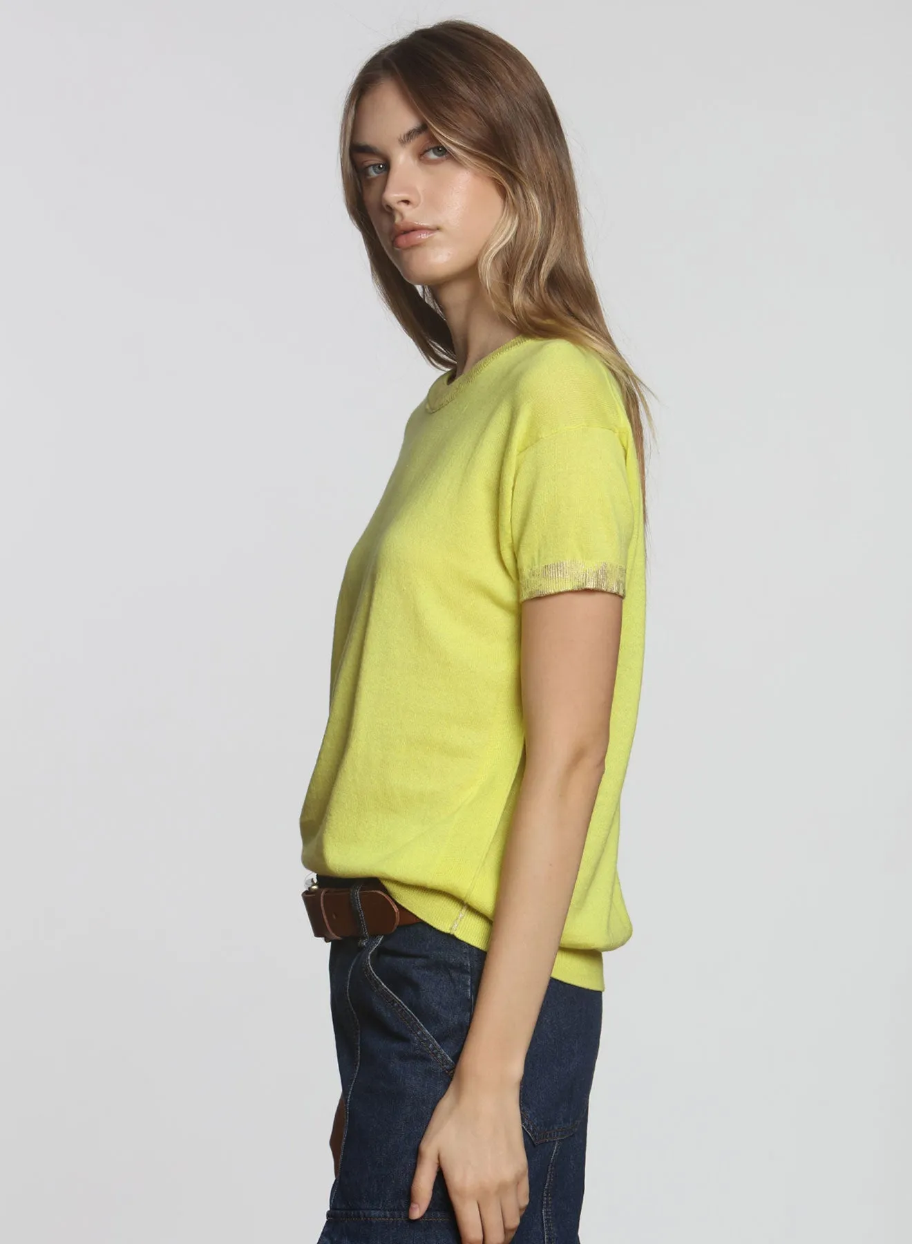 Goldie SS Tee - Citric