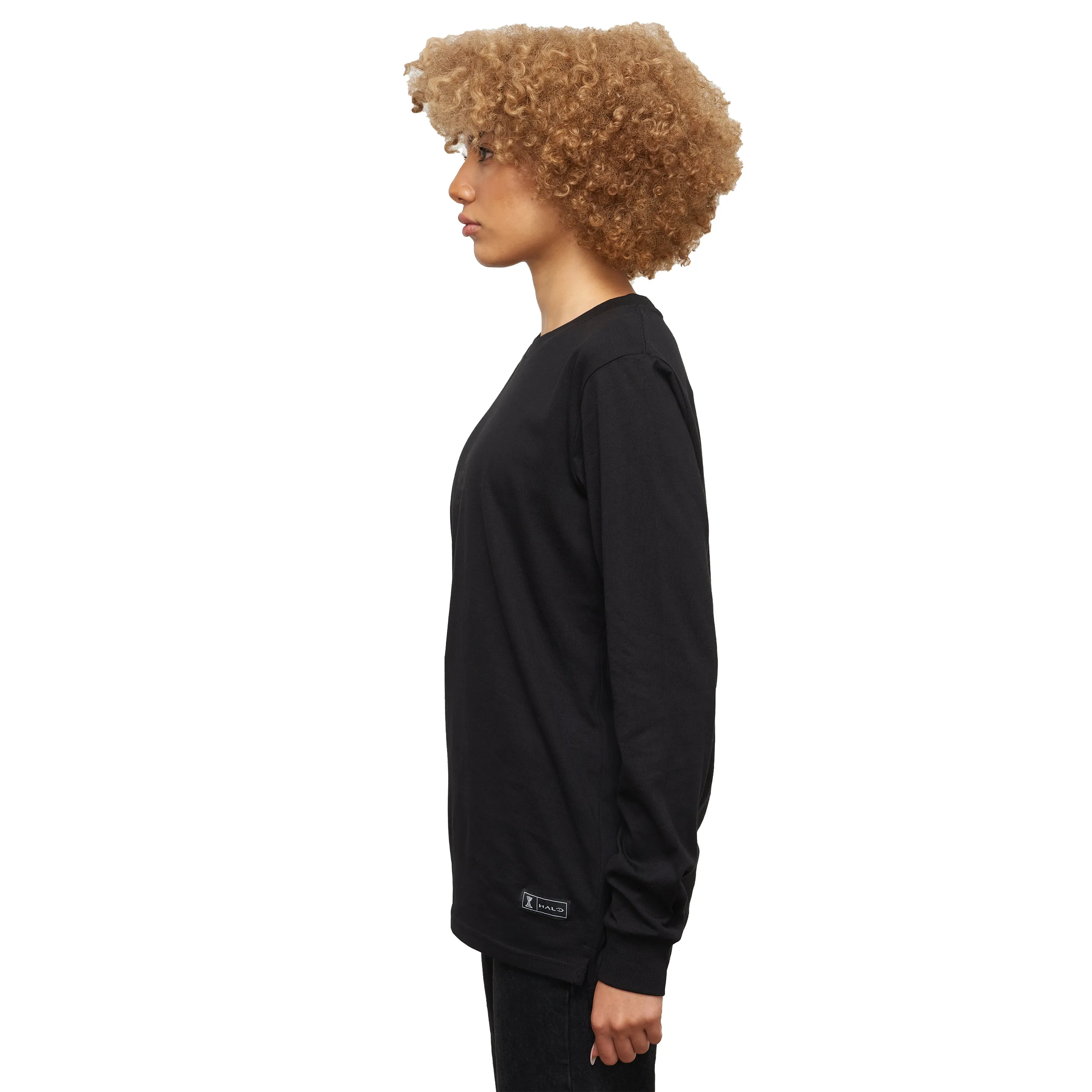 HCS Trophy Black on Black Long Sleeve Tee