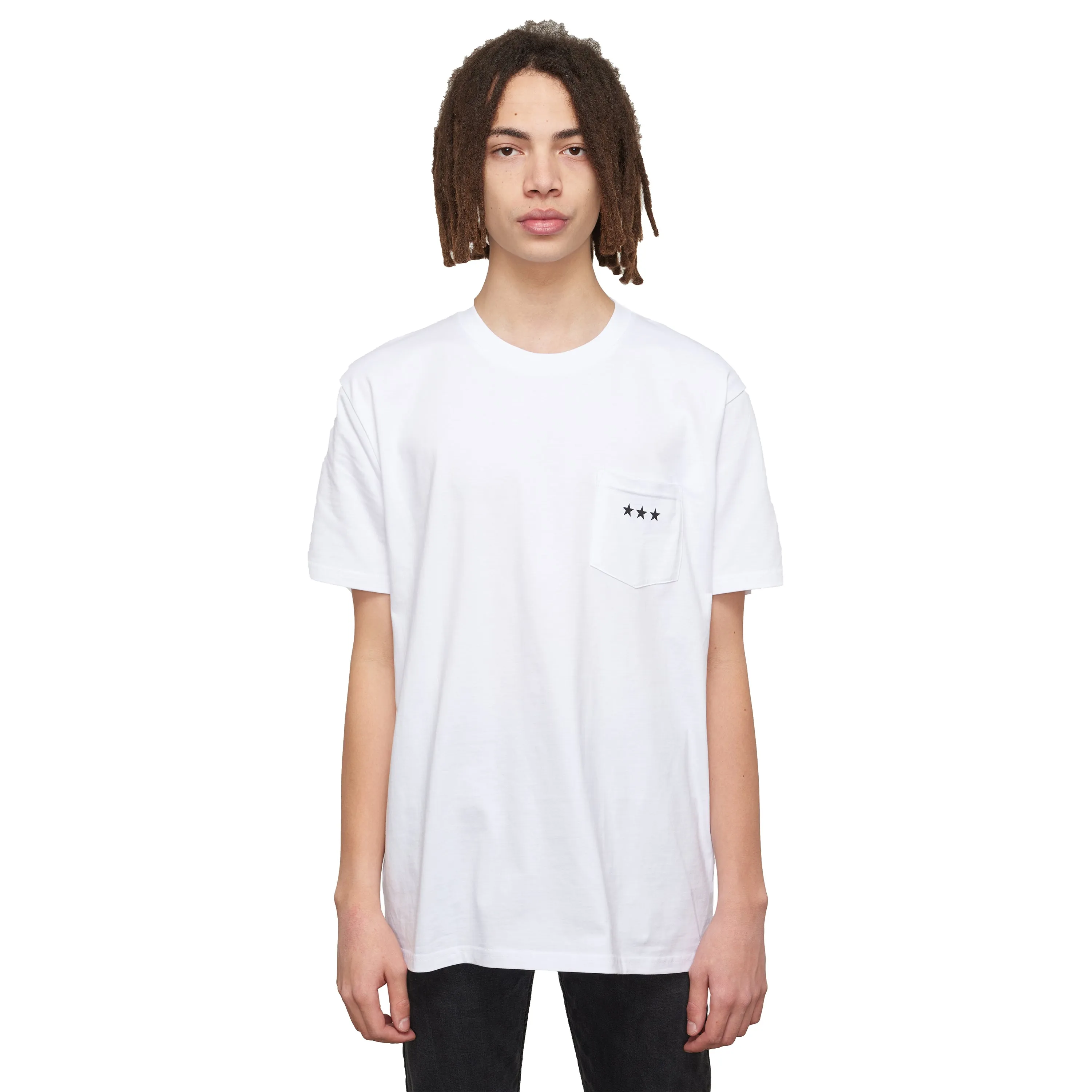 HCS Trophy White Pocket Tee