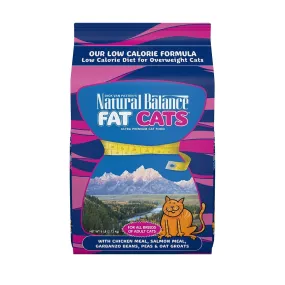 Healthy Weight Fat Cats Dry Food - Chicken, Salmon, Beans, Peas & Oats