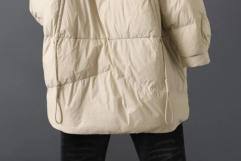 Hooded loose Down Coat