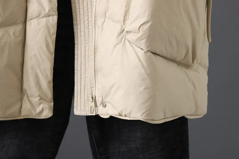 Hooded loose Down Coat