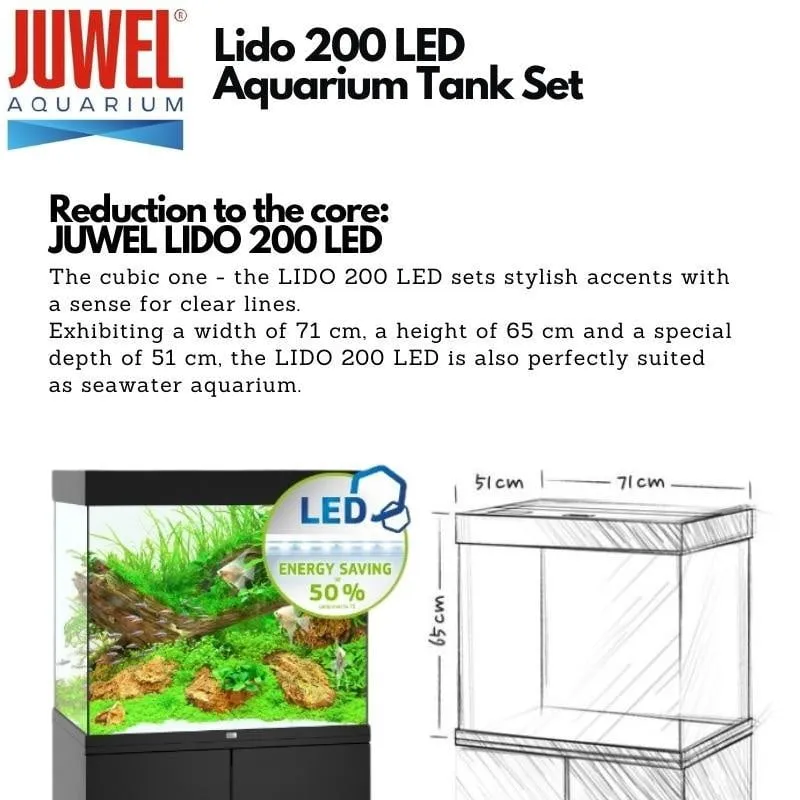 JUWEL Lido Aquariums (Lido 120/200 Tank Set)