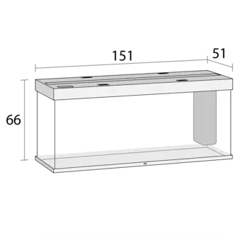 Juwel Rio 450 LED Tank