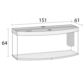 Juwel Vision 450 LED Tank and Stand