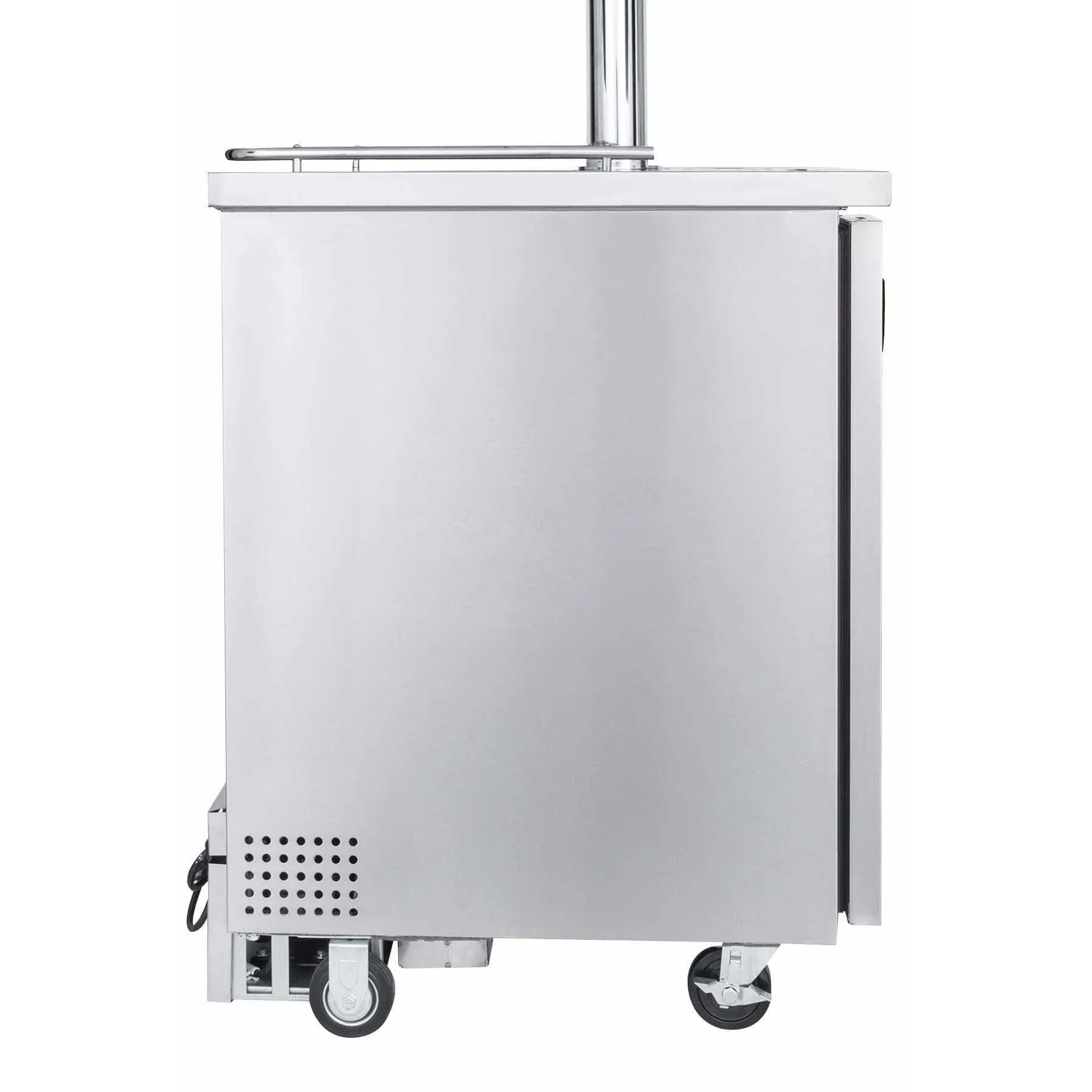 Kegco 24" Wide Triple Tap All Stainless Steel with Kegs Home Brew Kegerator HBK1XS-3K