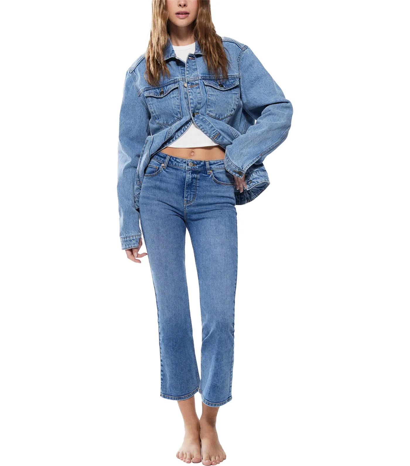 Kick Flare Jeans Blue