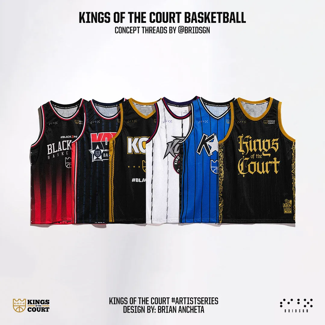 KOTC Basketball Mesh Jersey Tanktop KOTC Artist Series x Brian Ancheta Designs x MNL Kingpin