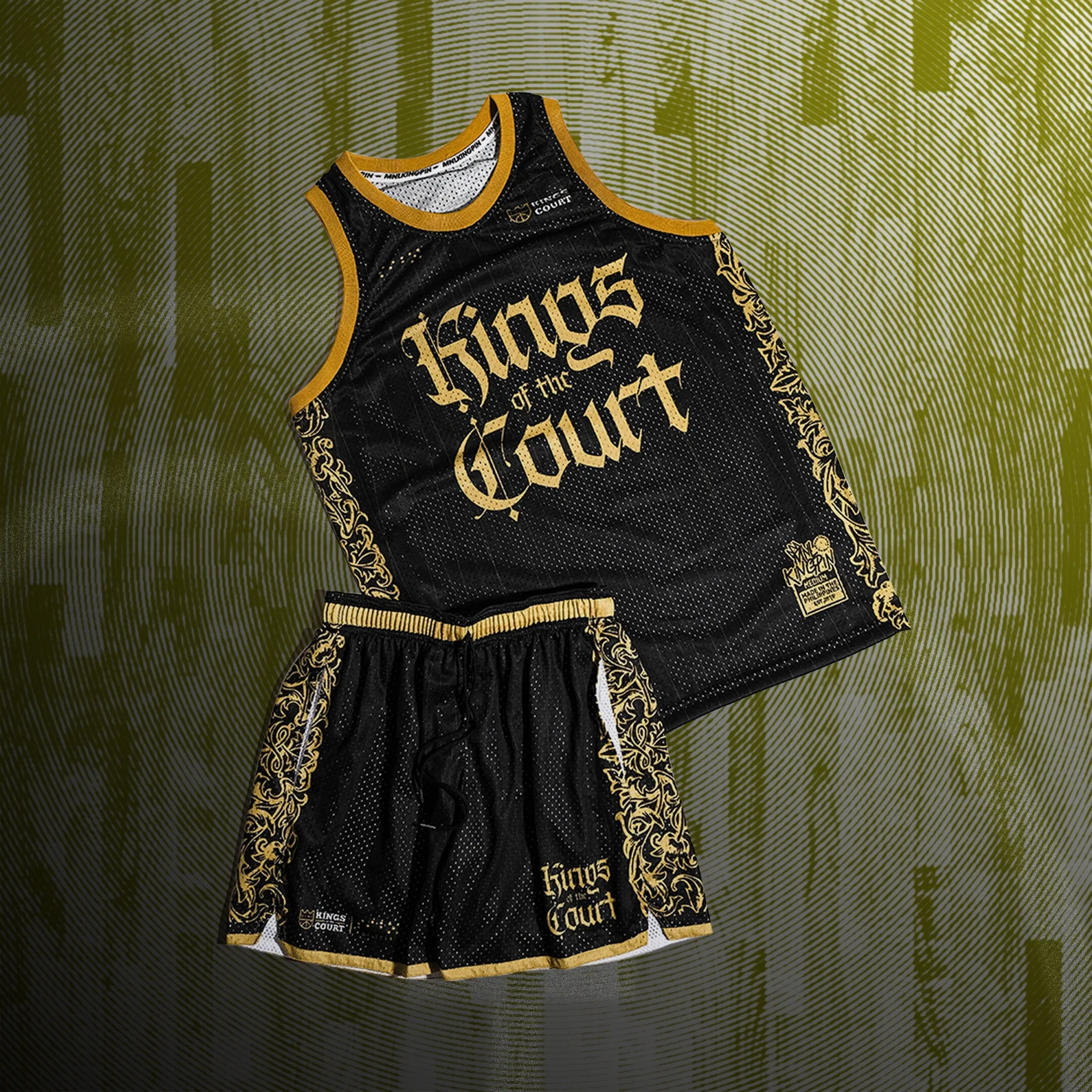 KOTC Basketball Mesh Jersey Tanktop KOTC Artist Series x Brian Ancheta Designs x MNL Kingpin