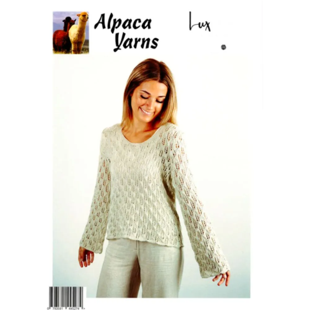 Lacy Sweater Knitting Pattern (2013)