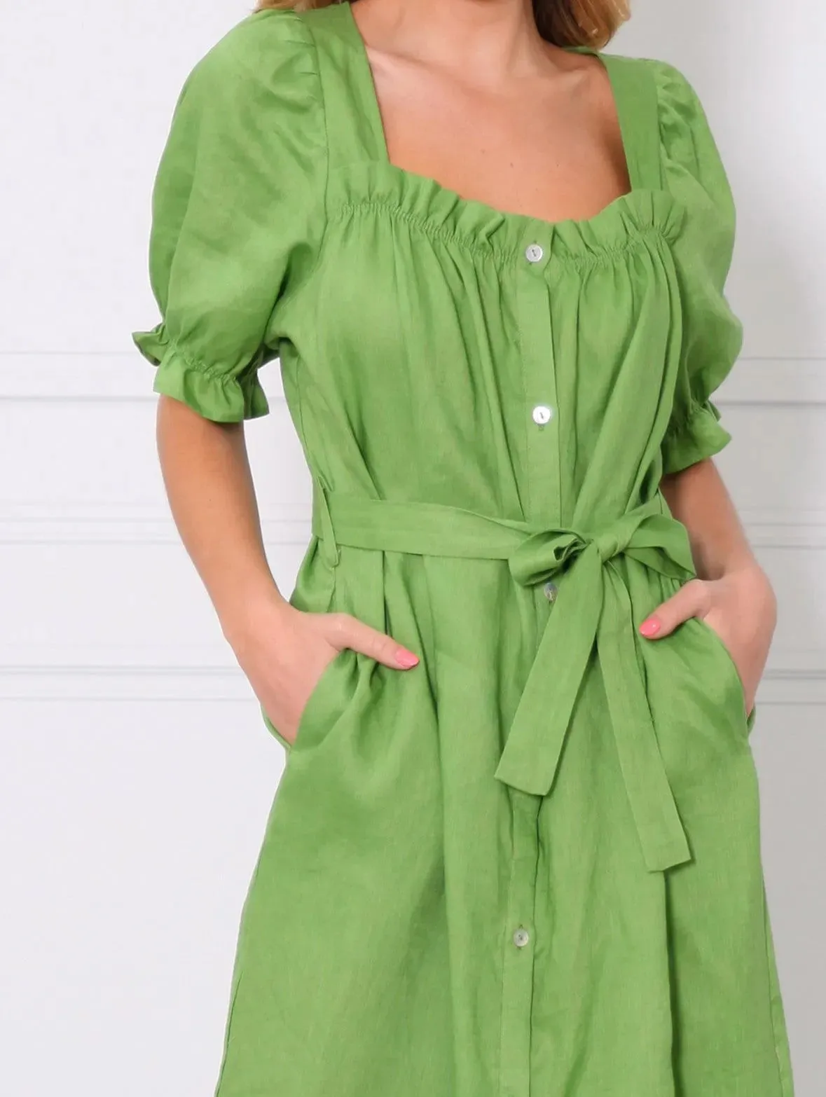 LEONI AUSTRALIA Elka Dress Green